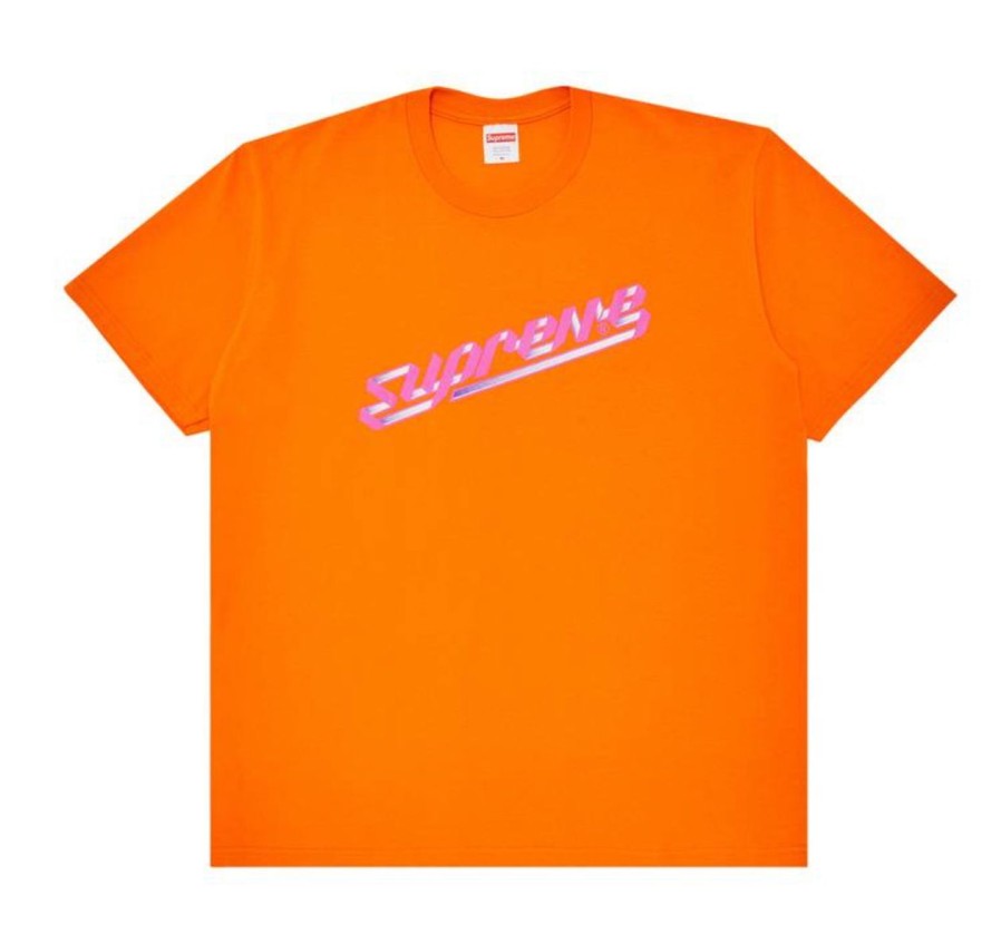 T-Shirts 305 Kicks | Supreme Banner Tee 'Orange'