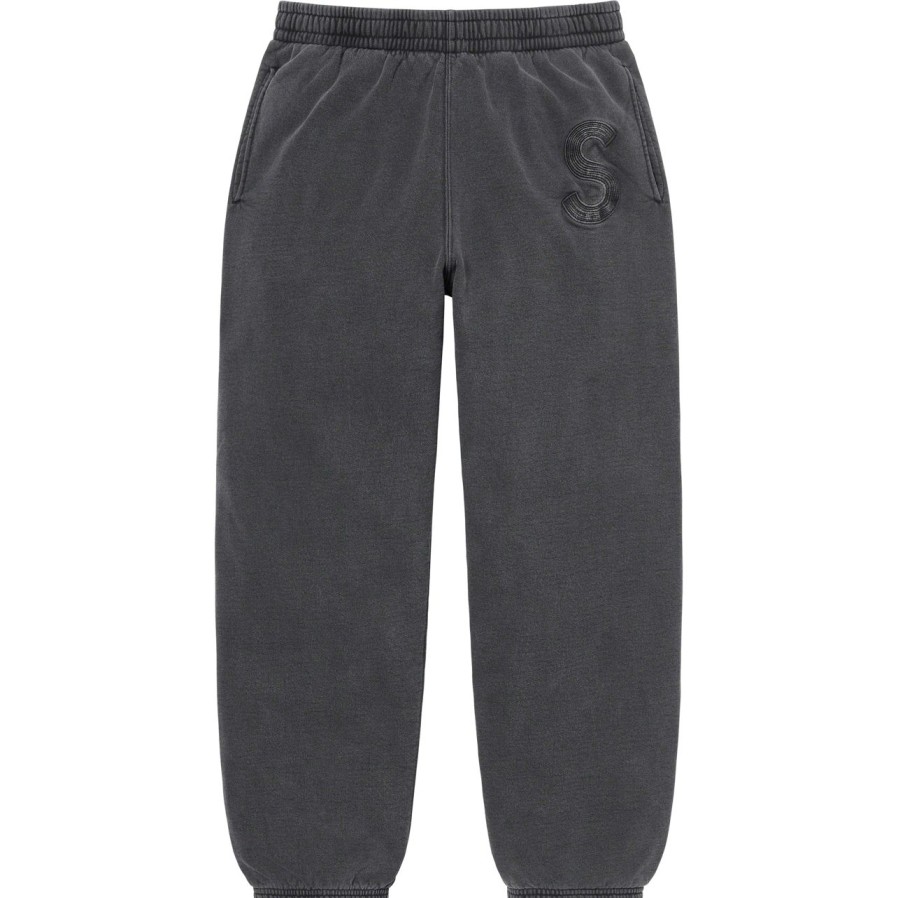 Hoodies & Sweats 305 Kicks | Supreme Overdyed S Logo Sweatpants Black