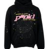 Hoodies & Sweats 305 Kicks | Spider P*Nk Hoodie Black