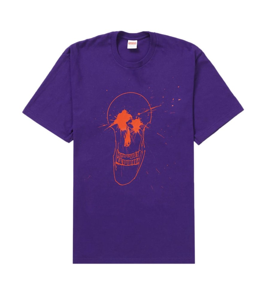 T-Shirts 305 Kicks | Supreme Ralph Steadman Skull Tee Purple