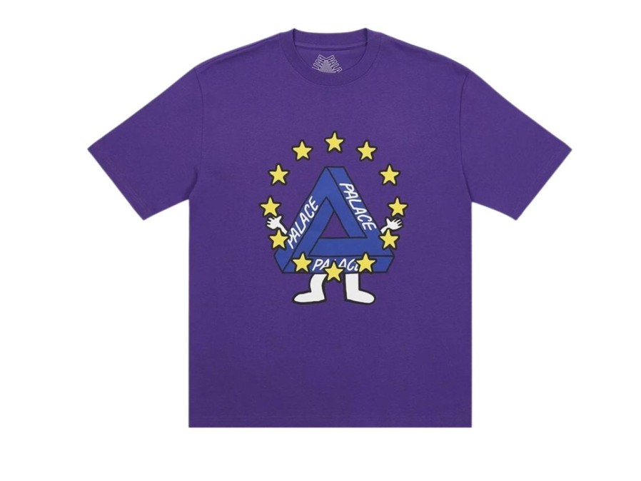 T-Shirts 305 Kicks | Palace Missing Eu T-Shirt Regal Purple