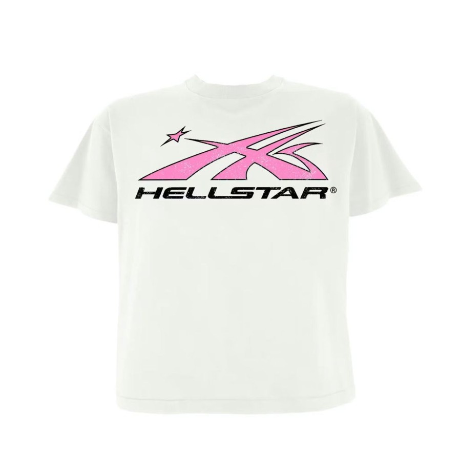 T-Shirts 305 Kicks | Hellstar Sport Logo T-Shirt White