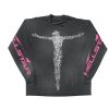 T-Shirts 305 Kicks | Hellstar Qr Christ Long Sleeve Tee