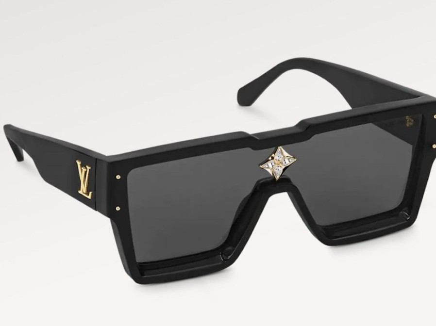 Accessories 305 Kicks | Louis Vuitton Cyclone Sunglasses Black