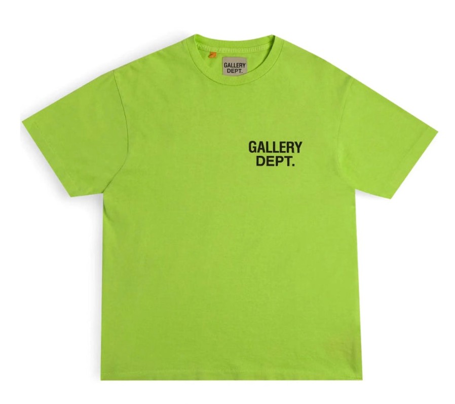 T-Shirts 305 Kicks | Gallery Dept Souvenir T-Shirt Lime