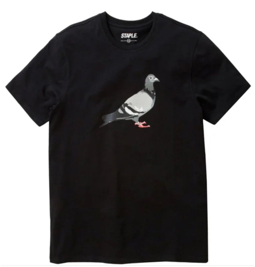 T-Shirts 305 Kicks | Pigeon Logo Tee Black