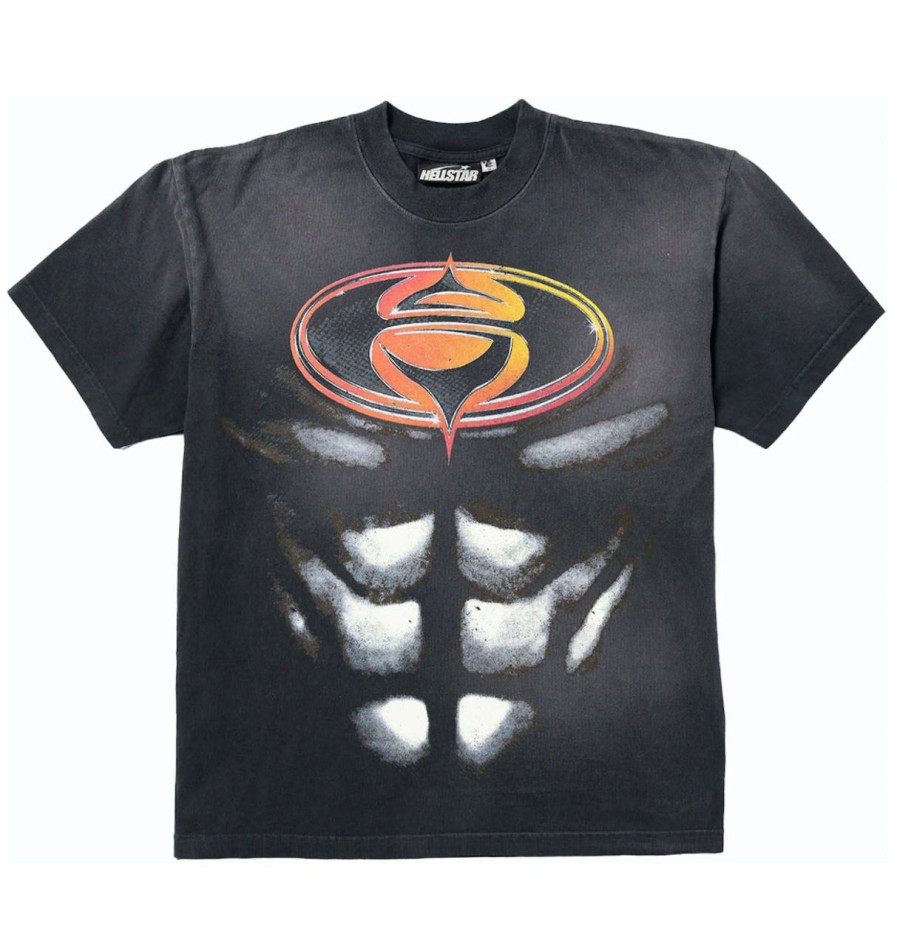 T-Shirts 305 Kicks | Hellstar Superhero T-Shirt Black