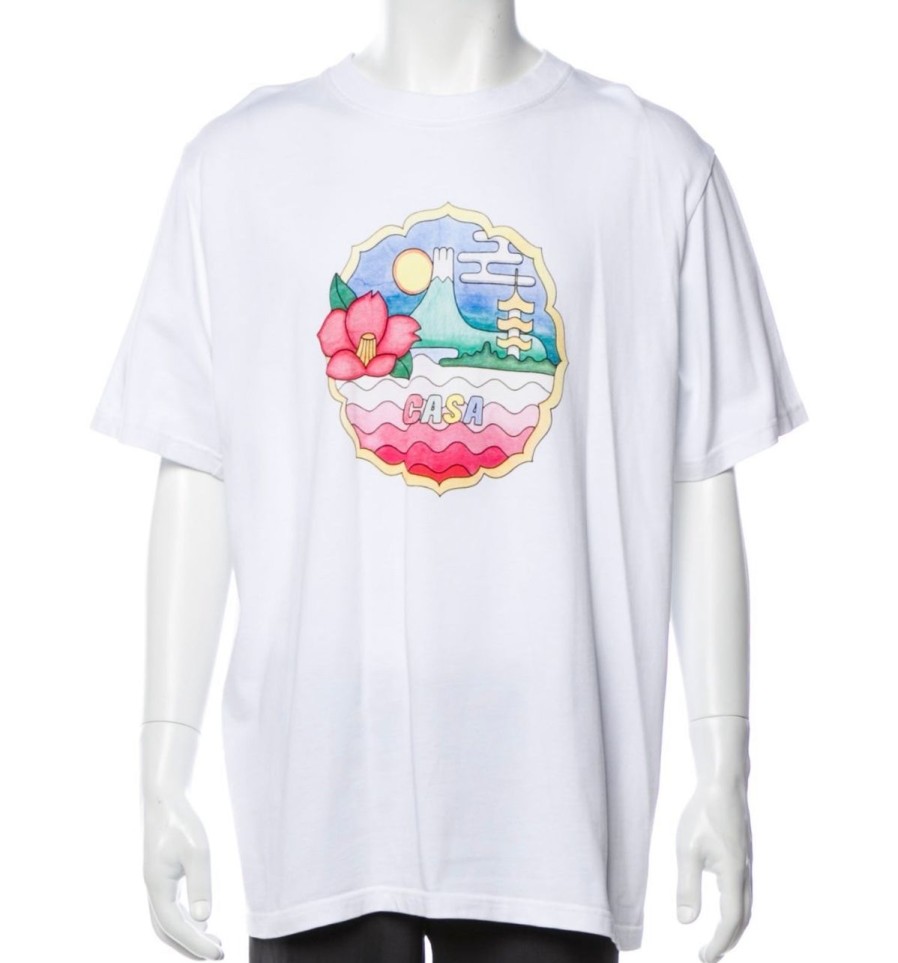 T-Shirts 305 Kicks | Casablanca Graphic Print Crew T-Shirt