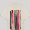 T-Shirts 305 Kicks | Palm Angels X Missoni Melted Logo T-Shirt Cream