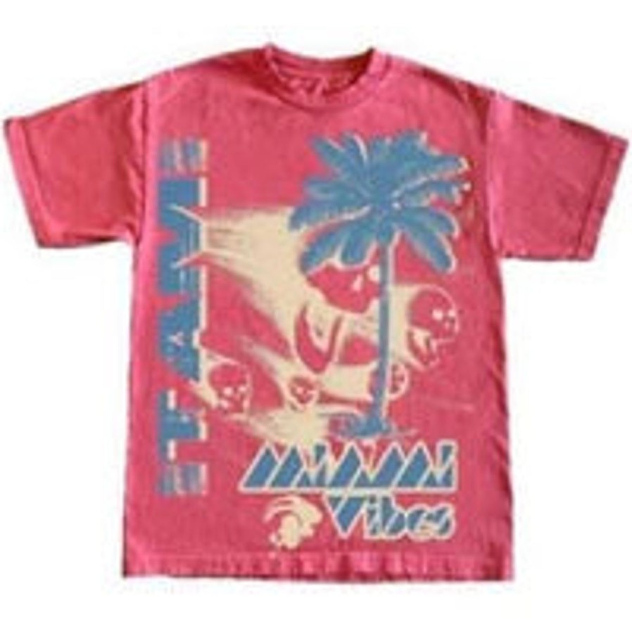 T-Shirts 305 Kicks | Itami1994 Miami Vibes Pink T-Shirt