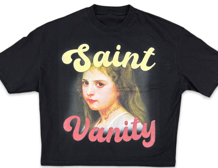 T-Shirts 305 Kicks | Saint Vanity Black Red T-Shirt