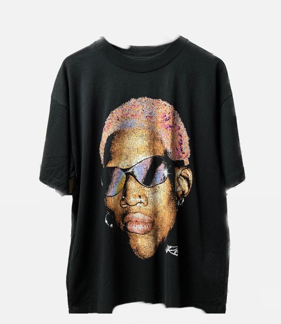 T-Shirts 305 Kicks | Rodman Pink Hair T-Shirt