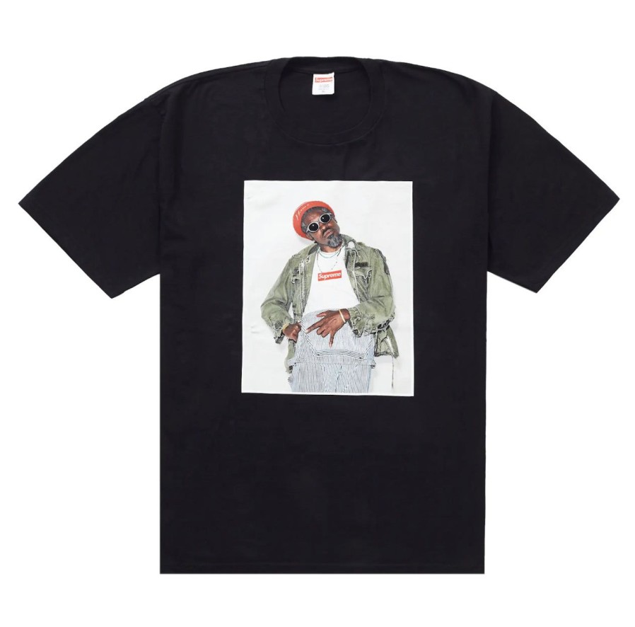 T-Shirts 305 Kicks | Supreme Andre 3000 T-Shirt Black