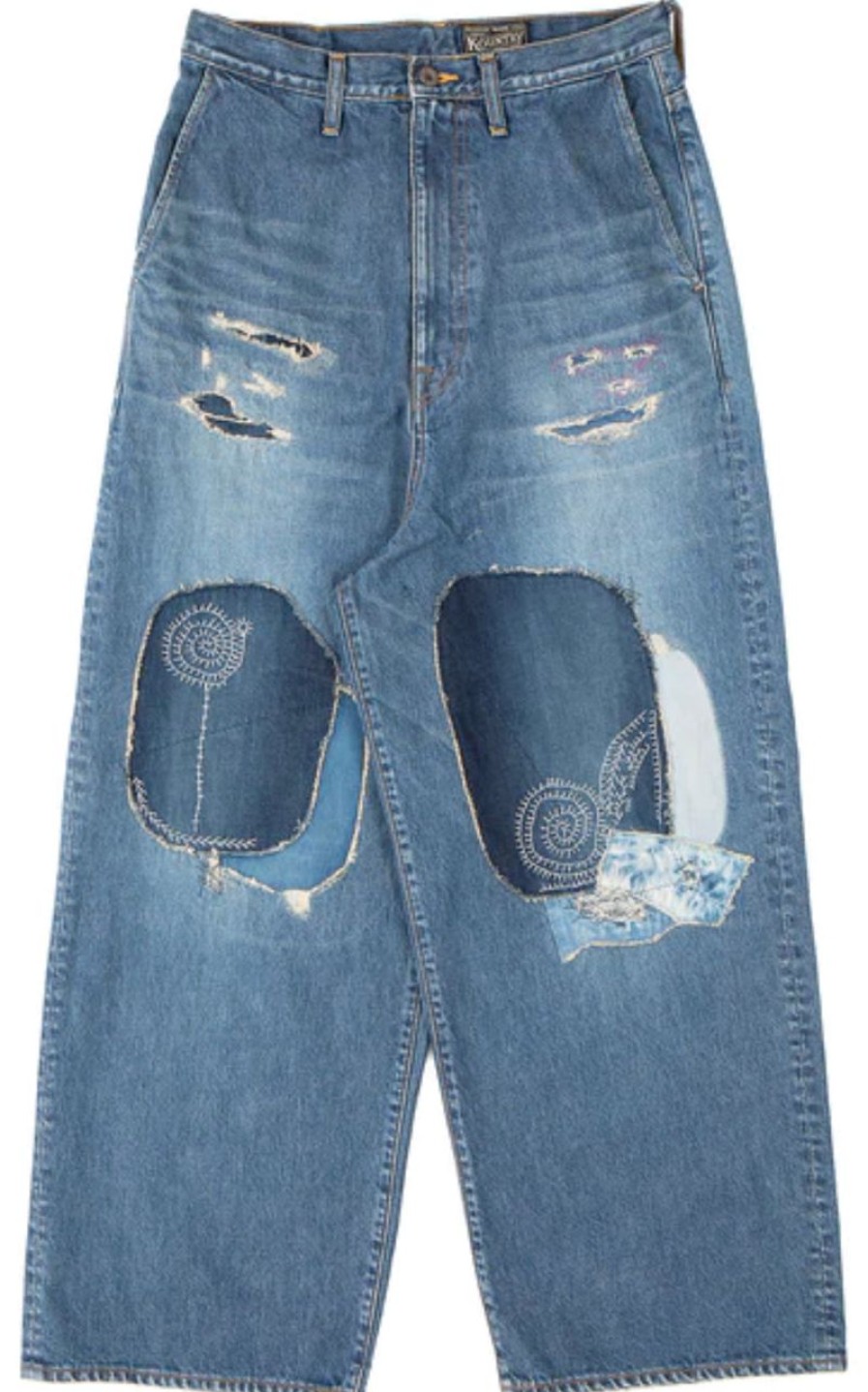 Accessories 305 Kicks | Kapital Pork Baggy Jeans