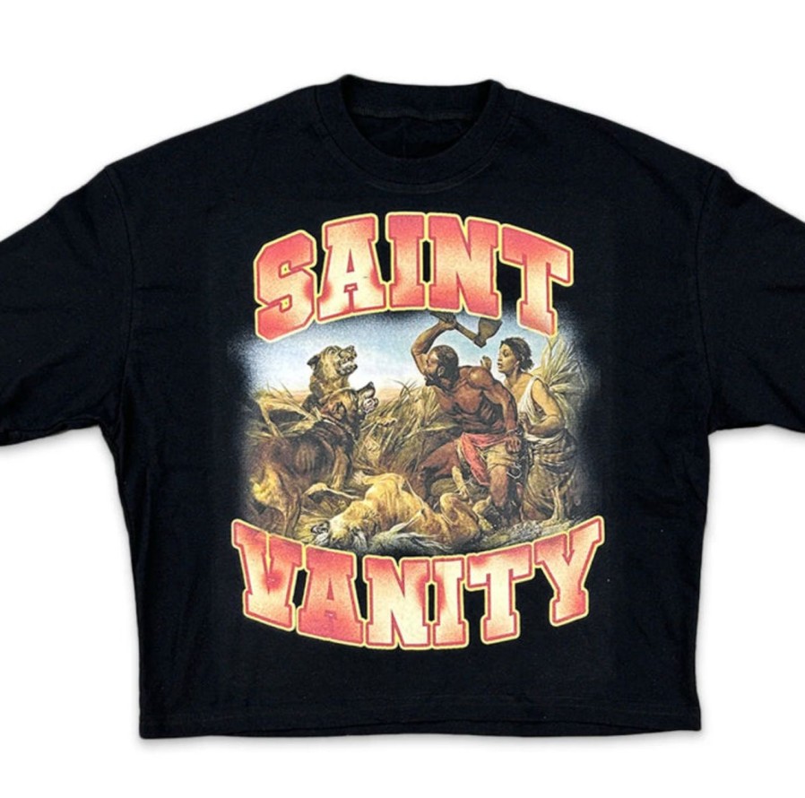 T-Shirts 305 Kicks | Saint Vanity Black T-Shirt