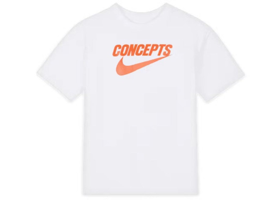 T-Shirts 305 Kicks | Nike X Concepts "Orange Lobster" Tee White