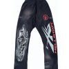 Pants 305 Kicks | Hellstar Airbrushed Skull Flare Bottom Sweatpants