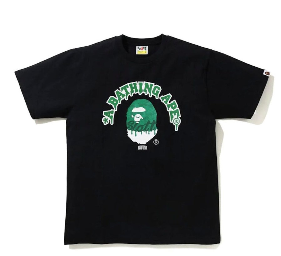 T-Shirts 305 Kicks | Bape X Gunna Tee Black