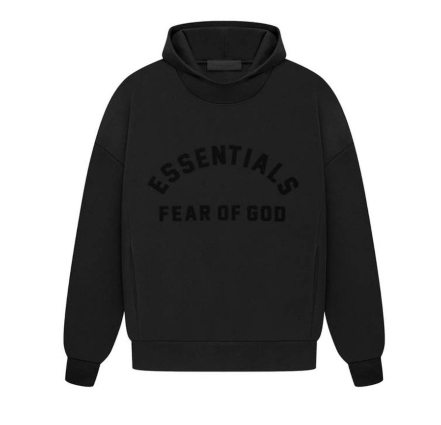 Hoodies & Sweats 305 Kicks | Fear Of God Essentials Hoodie Jet Black