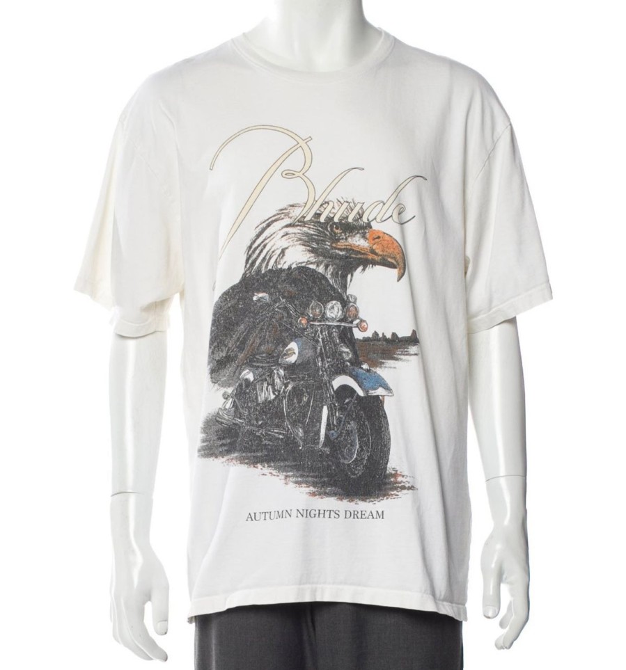 T-Shirts 305 Kicks | Rhude Graphics Print Eagle-Rider T Shirt