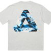 T-Shirts 305 Kicks | Palace Jungle Camo Tri-Ferg T-Shirt Grey Marble