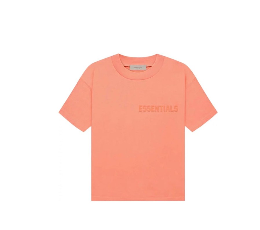 Shorts 305 Kicks | Fear Of God Essentials Short-Sleeve Tee 'Coral' T-Shirt