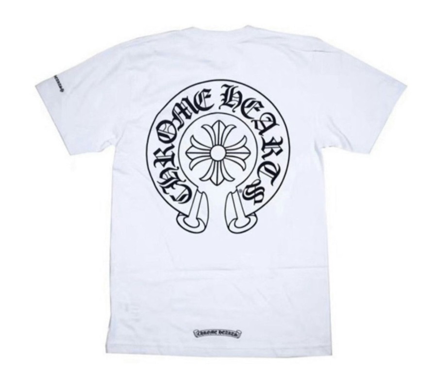 T-Shirts 305 Kicks | Chrome Hearts White T-Shirt Hangzhou