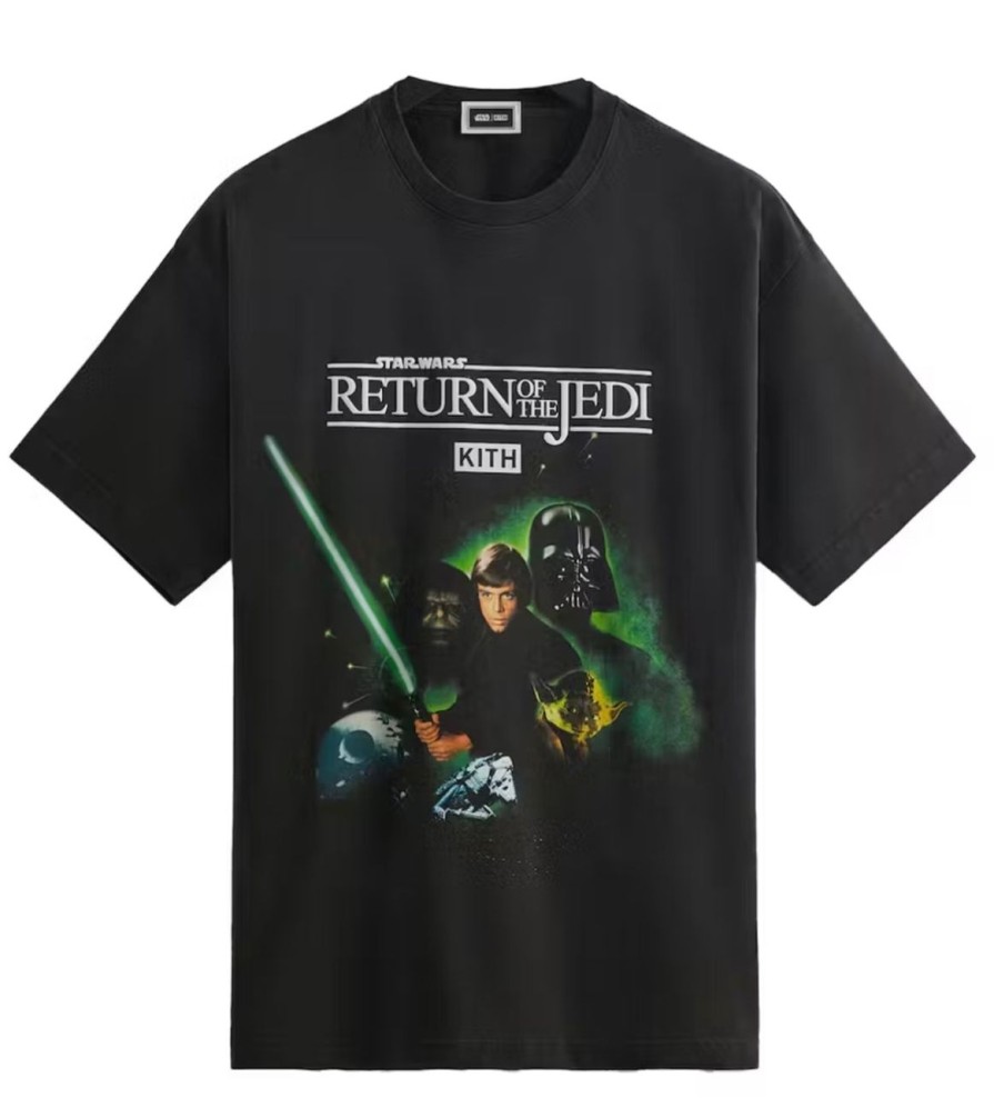 T-Shirts 305 Kicks | Kith X Star Wars Luke Poster Vintage Tee