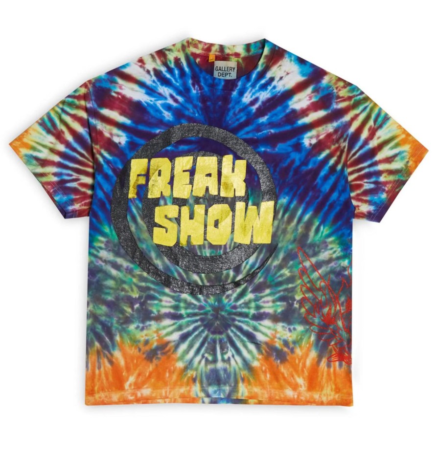 T-Shirts 305 Kicks | Gallery Dept Freak Show T-Shirt Tie Dye