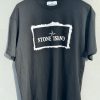 T-Shirts 305 Kicks | Stone Island T-Shirt Black Print Logo