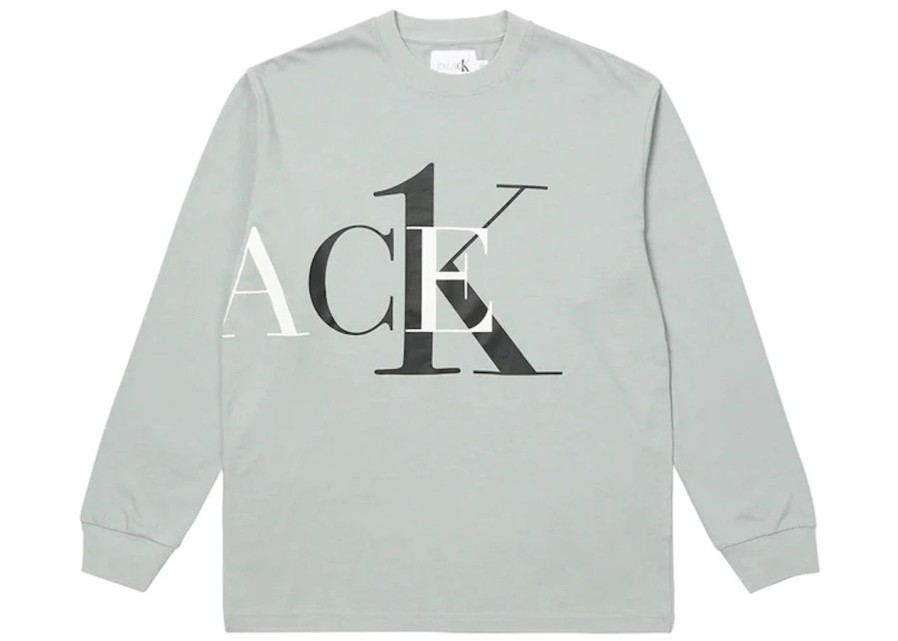 T-Shirts 305 Kicks | Palace X Calvin Klein Grey T-Shirt Grey Marble