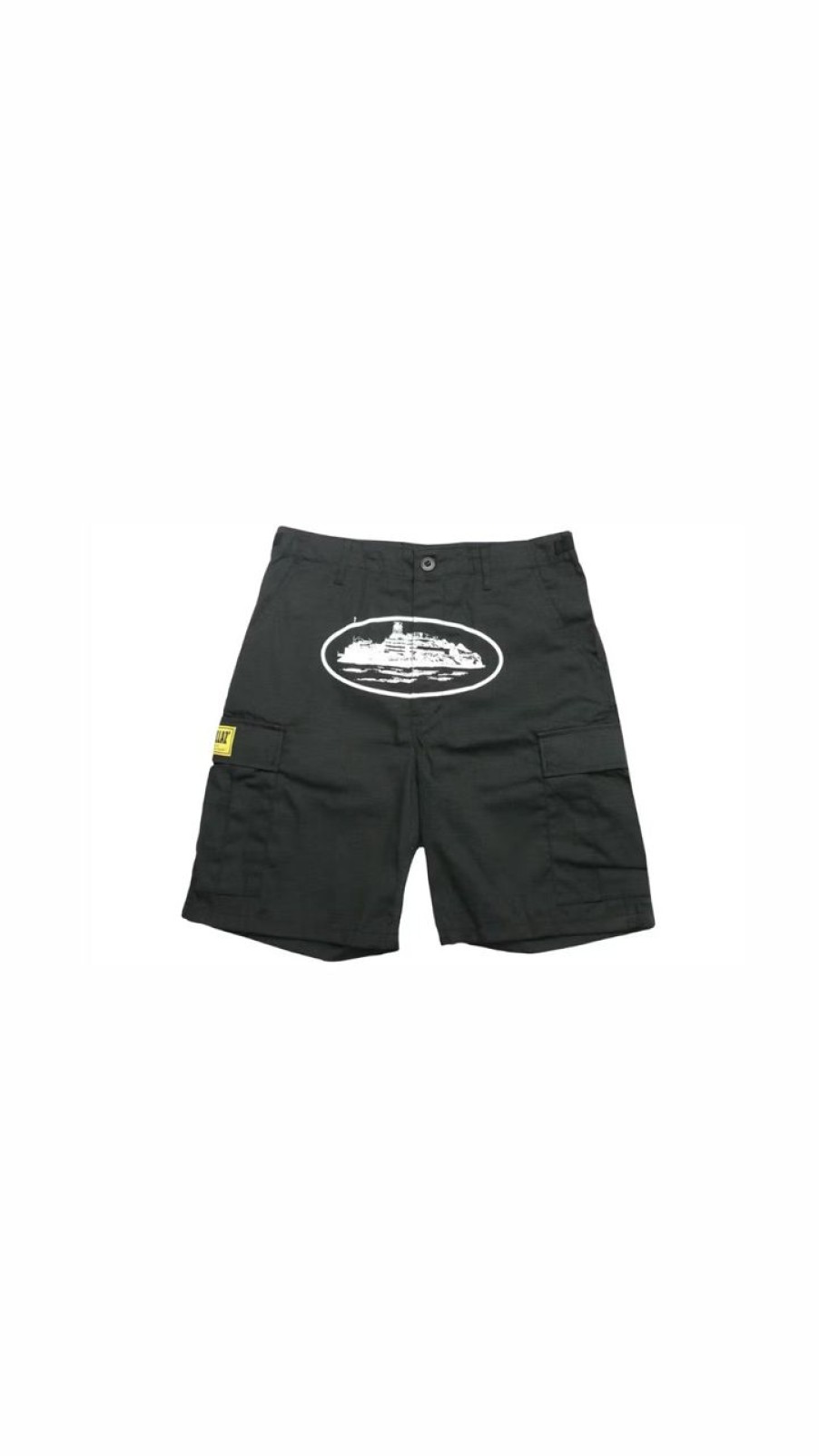 Shorts 305 Kicks | Og Corteiz Alcatraz 'Black' Shorts