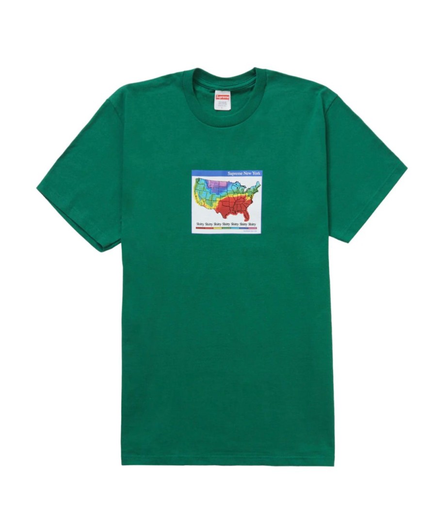 T-Shirts 305 Kicks | Supreme Weather Tee Pine Green