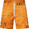 Shorts 305 Kicks | Amiri Orange 'Stencil' Shorts