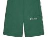 Shorts 305 Kicks | Palm Angels Logo Embroidered Track Shorts Green