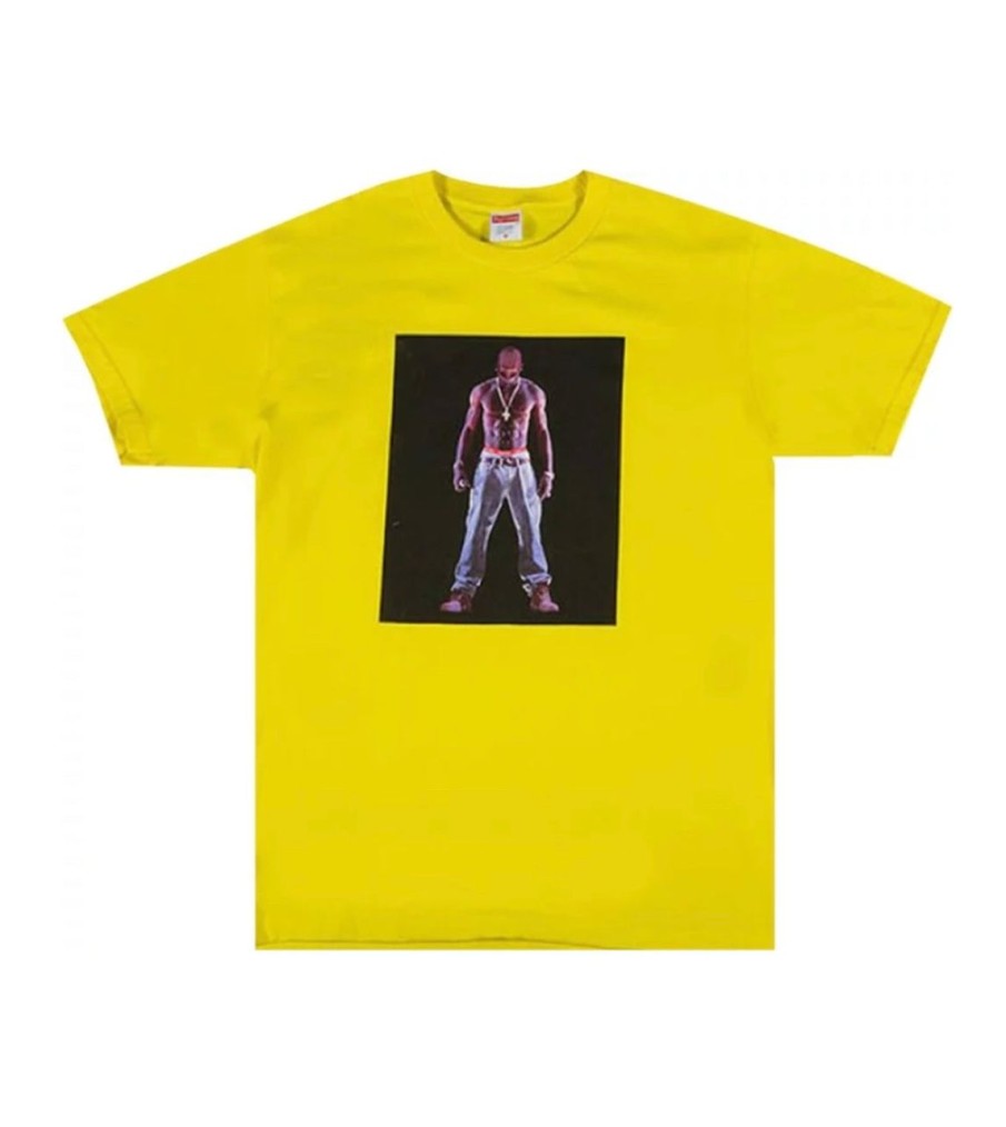 T-Shirts 305 Kicks | Supreme Tupac Hologram Tee 'Yellow'