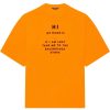 T-Shirts 305 Kicks | Balenciaga My Name Is T-Shirt Orange