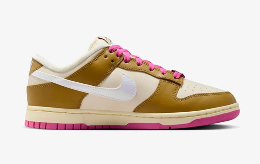 Shoes 305 Kicks | Nike Dunk Low "Just Do It Bronzine Pink" Wmns