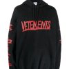 Hoodies & Sweats 305 Kicks | Vetements Life After Death Hoodie Black/Red