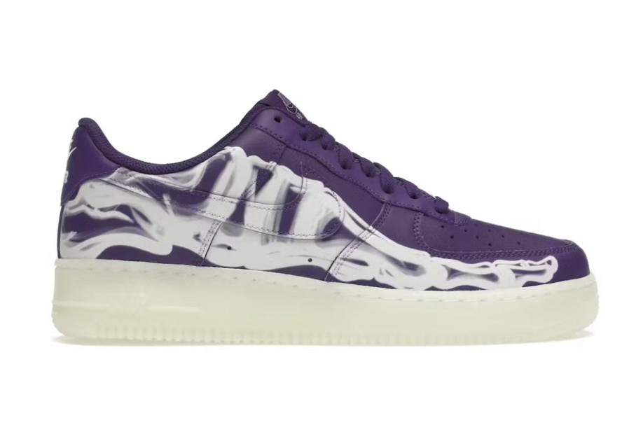 Shoes 305 Kicks | Nike Air Force 1 Low Purple Skeleton