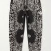 Pants 305 Kicks | Amiri Bandana Sweatpant Black