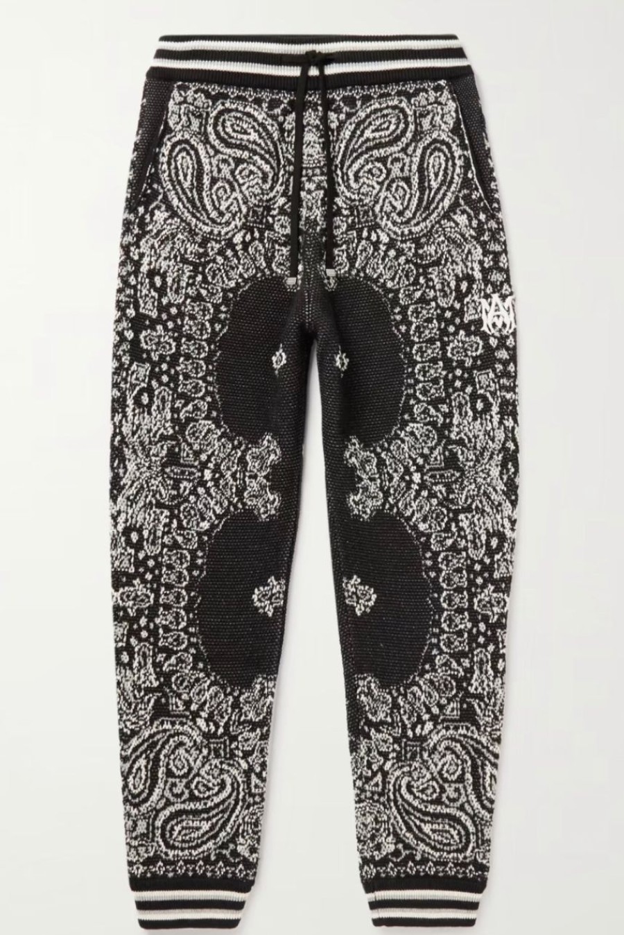 Pants 305 Kicks | Amiri Bandana Sweatpant Black