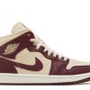 Shoes Air Jordan | Wmns Air Jordan 1 Mid Se Split - Beach Cherrywood