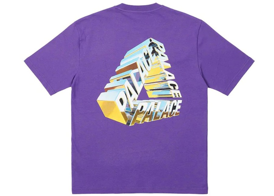 T-Shirts 305 Kicks | Palace Chrome T-Shirt Regal Purple