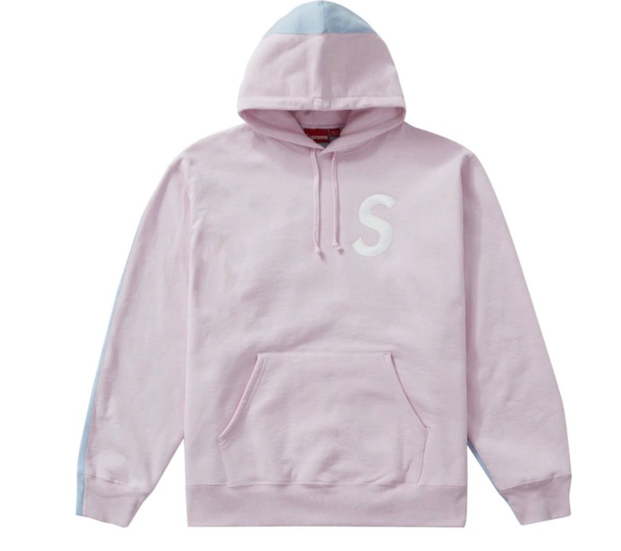 Hoodies & Sweats 305 Kicks | Supreme Split Hoodie Pink Blue