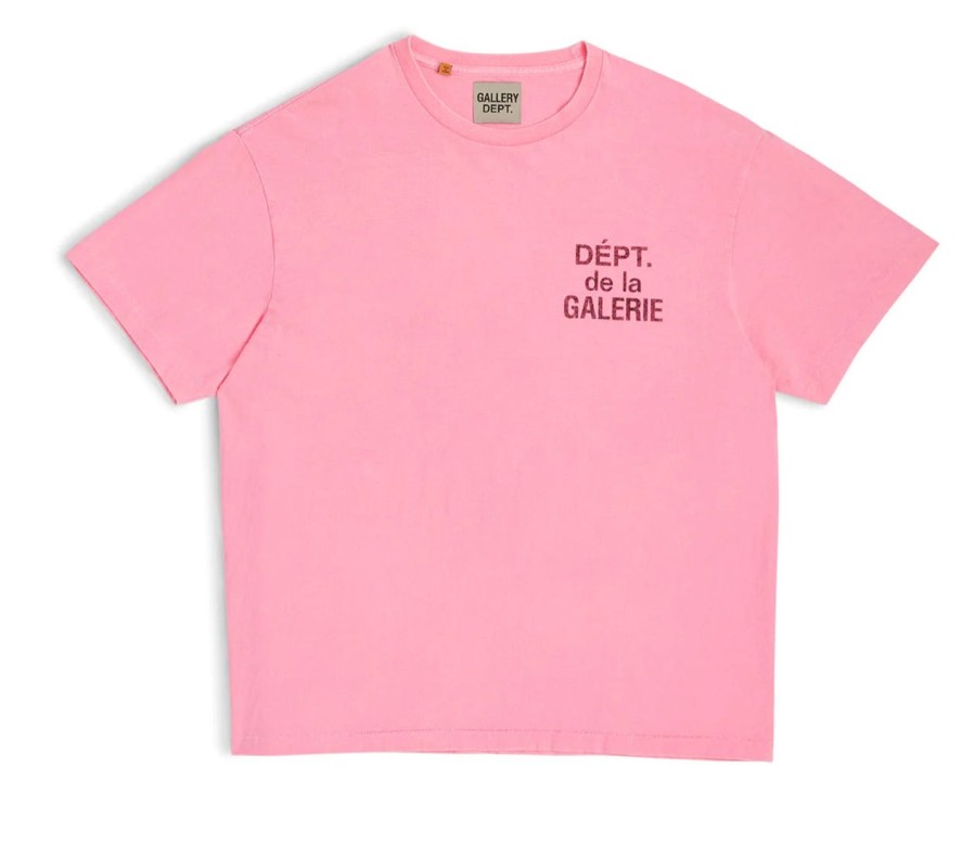 T-Shirts 305 Kicks | Gallery Dept French Pink Tee