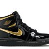 Shoes Air Jordan | Air Jordan 1 Retro High Og Gs Black Metallic Gold