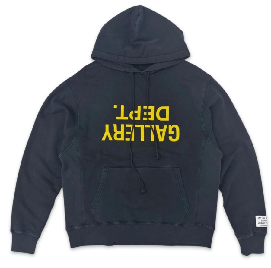 Hoodies & Sweats 305 Kicks | Gallery Dept Upside Down Hoodie Black