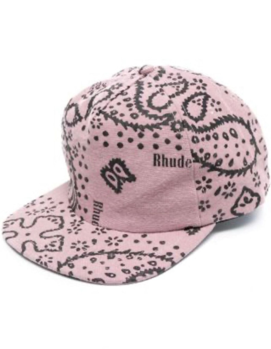 Accessories 305 Kicks | Rhude Pink Paisley Hat