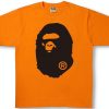 T-Shirts 305 Kicks | Bape Bicolor Big Ape Head Tee